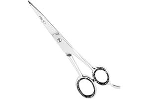 OCBA Professional Hairdressing Scissors Barber Haircut Scissors Premium Stainless Steel Razor Sharp Hair Cutting Shears for Barbers, Men, Women and Children