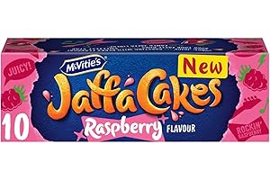 PICKYHANDS 2x Raspberry Jaffa Cakes New Flavour British Classic Treat Tea Time Snack McVities