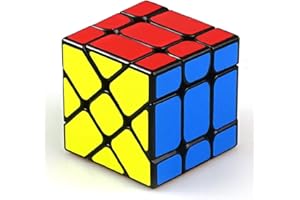 OJIN YONGJUN YJ Fisher Yileng V2 Cubo 3x3x3 Forma Mod Twisty Puzzle Suave Cubo Mágico Rompecabezas Rompecabezas Juguetes (Negro)