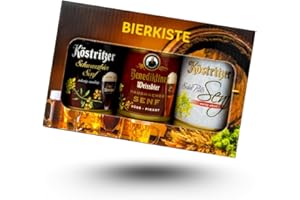 ‎ALTENBURGER ORIGINAL Altenburger Original Bierkiste - drei mit Bier verfeinerte Senfsorten als Geschenk-Set (3-teilig), Geschenkbox für Männer und Frauen