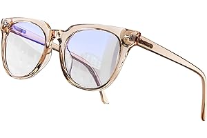 KANASTAL Clear Blue Light Blocking Glasses (Reducing Headaches and Sleeps Better) Blue Light Filter Suitable for Computer/Gaming/TV/Mobile Phone - No Prescription, Suitable for Adults/Kids