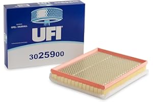 UFI Filters, Filtro de Aire 30.259.00, Filtro de Aire de Recambio, Apto para Coches, Apto para Modelos Opel y Vauxhall