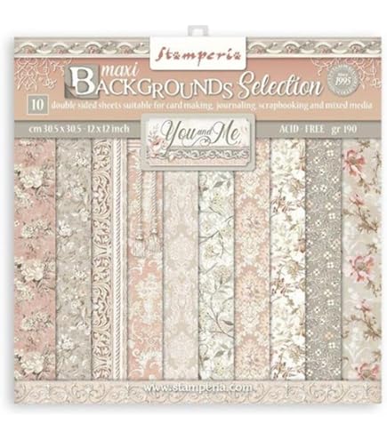Artemio Blocco Carta Scrapbooking 30x30 Cm – 30 Fogli Color Oro, Per Craft E Decorazioni - 5