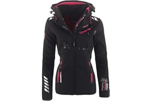 Geographical Norway Femme Softshell Fonctions Extérieur Imperméable Sport