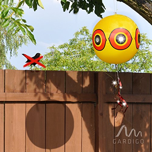 Gardigo Vogelfrei Ballon 2er Set, Vogelscheuche, Vogelschreck, Vogelabwehr - 6