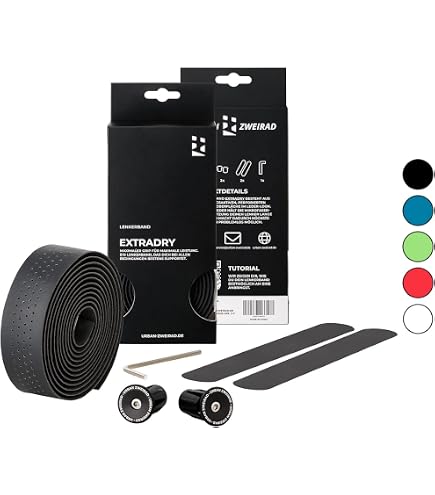 PATIKIL Stuurband Voor Fiets – Roze EVA-grip Met Eindkappen – Antislip En Schokabsorberend – Past Op Racefiets En Mountainbike – 200 X 30 Mm