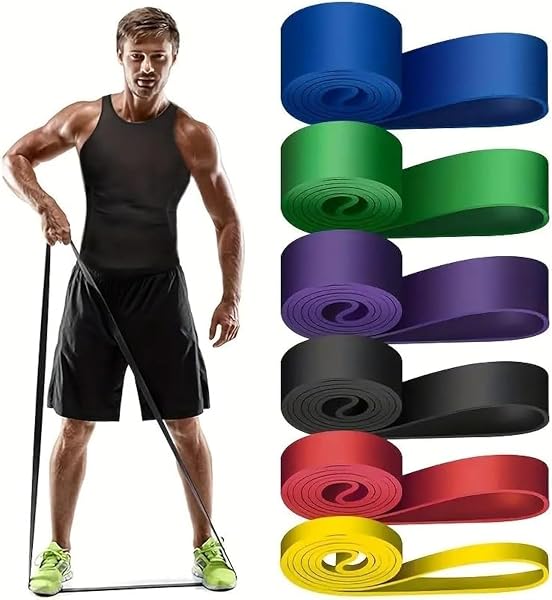 SportQ Ultimate Power Premium Latex Resistance Band for Warm-Ups, Muscle Stretching, Strength Building Gym and Training