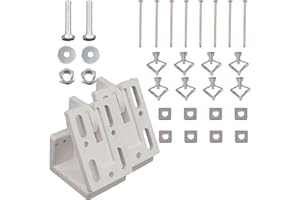 MAGICBIKE Kit Sous Pente – Solution d’aménagement et de rangement sous pente pour combles, placards, dressings et bureaux avec optimisation de l’espace sous toiture (lot de 2)