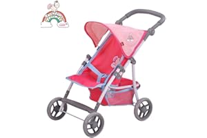 KNORRTOYS.COM Knorrtoys 80200 Licorne Nici Théodore et Friends – Poussette pour poupée Liba