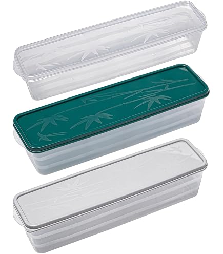 Mepal - Set di 7 pezzi - Contenitori Plastica per Alimenti con Coperchio - Organizzatori da Cucina - Trasparente, Impilabili & Ermetici - 2 x 1000 ml, 1 x 1500 ml e 1 x 425 ml - White