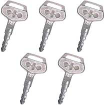 Ensemble De 5 Clés De Démarrage D'allumage, Commutateurs De Démarrage