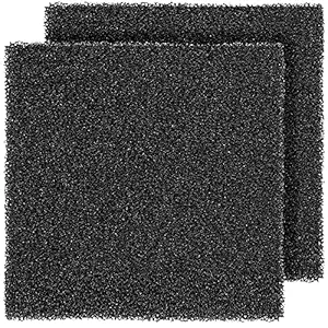 Honoson Filter Foam Sponges, Aquarium Bio Sponge Sheet Filter Media Pad, Cut-to-Size Foam for Fish Tank (2 Pieces)