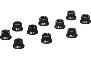 ARP 3008332 Muttern aus Edelstahl, 3/8-24, 12-Kant, 10 Stück