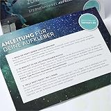 beneart® Leuchtpunkte für Sternenhimmel – 276 Stück – Leuchtsterne – Wandtattoo Punkte – Aufkleber – Sternenhimmel für Kinderzimmer & Schlafzimmer (fluoreszierender Wandsticker, leuchtet im Dunkeln) - 4