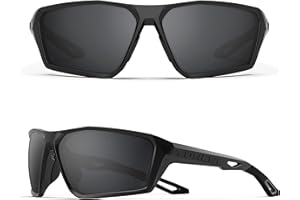 TOREGE Occhiali da sole sportivi polarizzati per Uomo Donna Donna Tiro Ciclismo Corsa Golf Occhiali da sole da pesca Lenti durevoli