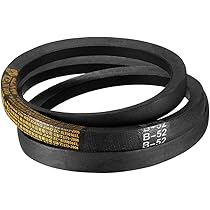 Uxcell B69 Courroie En V En Caoutchouc 1/2, Section B, 182,9 Cm De