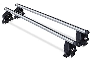 Barres de toit Menabo Tema pour Renault Twingo III (break 5 portes) à partir de 2014 - Aluminium