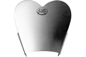 Kitty Professional Bec verseur en forme de cœur pour robot de cuisine en acier inoxydable compatible avec bol Kitchen Aid robot de cuisine