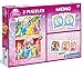 Produktbild ""Puzzle 2x30T. + Memo + Domino Princess""