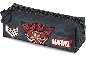 KARACTERMANIA Marvel Captain Marvel Force-Trousse Carré HS, Vert Militaire