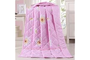 FANSU Bedspread Quilt Single Double Super King Bed Size, Reversible Quilted Bed Cover Sofa Blanket Throw Decorative Coverlet Microfiber Comforter Bed Sheet (flower,200x220cm)