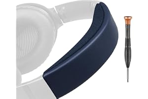 SOULWIT ersättnings huvudband set, pannband huvudbygel kudde för Bose QC35 & QuietComfort 35 II (QC35 ii) hörlurar, enkel DIY