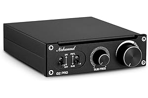 Nobsound G2 PRO 300W Mini HiFi Subwoofer/Amplificador de potencia Mono de frecuencia completa Amplificador de potencia