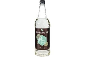 Sweetbird Mint Syrup (1 Litre) - Vegan Friendly
