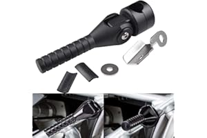 KYN For BMW R1200 GS LC 2017-2019, R1200GS LC ADV 2014-2019, R1250 GS 2019 2020, R1250GS Adventure 2019 2020 Riparazione della muffa della maniglia della leva di sollevamento del motociclo (Nero)