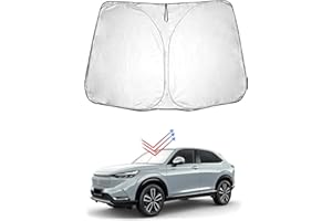 BIBIBO H*Onda Vezel 2. Parasol para Coche con protección UV Compatible con Vezel 2. RV-Serie 2021 2022 2023, Honda HR-V 3. Generazione 2022 2023, Parasol para Parabrisas Delantero, Plegable