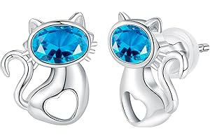 Arrebol Orecchini Donna Argento Sterling 925 con Scatola di Gioielli Regalo per Donne Moglie Madri Figlia Sorella