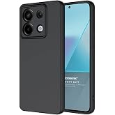 Case for Microsonic Xiaomi Redmi Note 13 Pro 5G Groovy Soft Black [Case Compatible with Redmi Note 13 Pro 5G - Black]