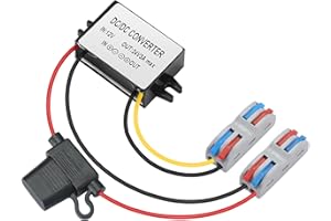 MZHOU DC 12V auf 24V 3A Spannungswandler, DC Wandler 10V-22V zu 24V Step-up Konverter Boost Stromadapter Spannungsregler