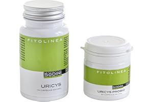 LABORATORIO SODINI FITOLINEA Uricys Plus - Formato da Uricys e Uricys Probio - Integratore Alimentare con D-Mannosio, Bucco, Betulla e Mirtillo Rosso - Per il Benessere delle Vie Urinarie e il Drenaggio dei Liquidi Corporei