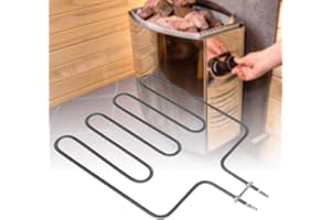 Redxiao Tube de Sauna électrique, élément de poêle de Sauna à efficacité Thermique résistant à la Corrosion, Centre de Remise en Forme de Saunas fiable pour Salle de Bain(SCA-2000W)