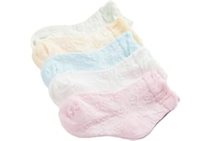 DEBAIJIA Ragazze Cotton Socks 5er pack Baby Set neonati bambino bambini traspirante bella