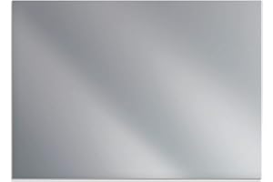 ARTLAND Spritzschutz Küche aus Alu für Herd Spüle 70x50 cm (BxH) Uni Farbe Silber Alu gebürstet H7BO