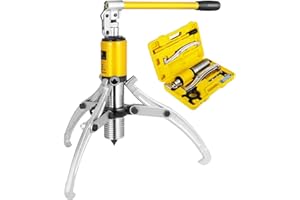 MOTORHOOK Mophorn Extracteur Hydraulique de Roulement 15T Extracteur de Moyeu de Roue 3 en 1 Arrache Moyeu BGS pour Tirer Les Engrenages