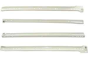 AERZETIX: Coppia guide di scorrimento a rulli per cassetti 25kg (50cm)