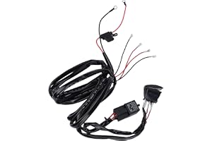 Eminchu Universal Ledningsnät för Blinkers, Direkt Ersättnings Ledningsnät med Robust PVC-mantel Förstärkt Stickat Lager, Per