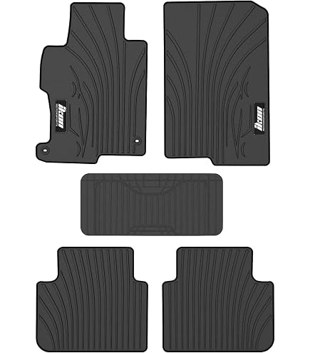 WeatherTech FloorLiner For 2013-2017 Honda Accord - 2nd Row, Black - USA Made