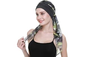 FocusCare Suave bufanda mujeres cabeza de quimioterapia para cáncer hairwrap funda dormir sombreros, turbantes