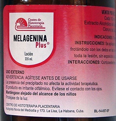 Melagenina Plus Melagenin + (Melanin) Lotion for Vitiligo Treatment - 5