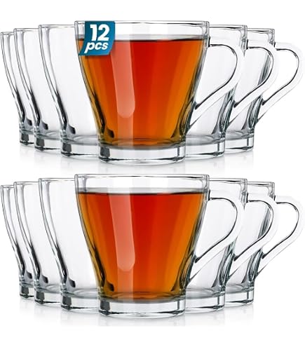 Lot De 12 Verres Universels 325 Ml – Verres à Eau, Jus, Cocktails – Verre Épais Résistant Chocs Et Lave-Vaisselle