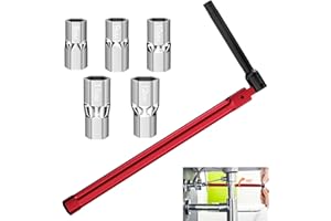 Cimown Klucz do kranu 8-12 mm, klucz do kranu, klucz do armatury, narzędzie montażowe, uniwersalne narzędzie do kranu