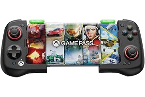 GameSir X4 Aileron Manette de Jeu sans Fil pour Android avec Sticks à Effet Hall - Conception Divisée avec Étui de Transport - Connexion Bluetooth à Faible Latence - 1 Mois de XGPU