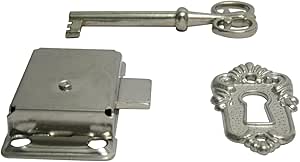 Möbelschloss Aufschraubschloß Schloß Schrank Schrankschloss 13mm Rechts