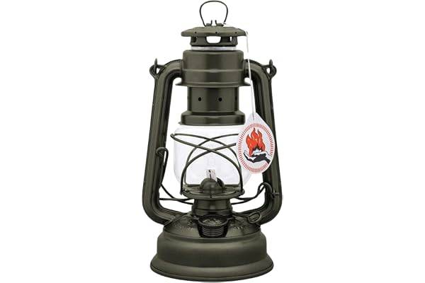 Feuerhand 8219645 Lampe tempête Acier Vert