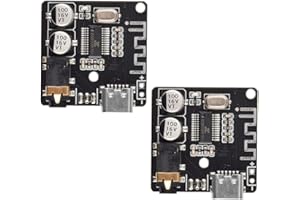 Heemol 2 Stück VHM-314 Bluetooth Receiver Board 3.7-5V 5.0 MP3 verlustfreie Decoder Board Wireless Stereo Music Module TPYE-C Schnittstelle