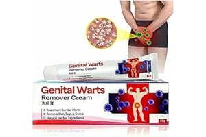 GODEMMIO Crema para V-errugas G-enitales, C-uello Axila Wart Tratami-ENTO, verruca R-emover Crema,H-erpes R-emover verruca O-intmento genitale Vulva genitale C-ondiloma A-cuminatum (1PC)